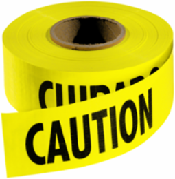 1000 ft. Yellow Barricade Tape - CAUTION/CUIDADO