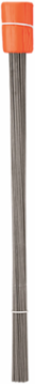 Glo Orange Flag Stakes 2.5 Inch x 3.5 Inch with 21 Inch Wire Stem, 100 Pack