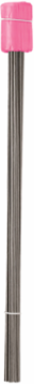 2.5 Inch x 3.5 Inch Pink Flag Stakes with 21 Inch Wire Stems - 100 Pack