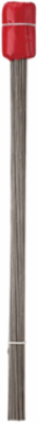 Contractor Grade 2.5 Inch x 3.5 Inch Red Stake Flags, 100-Pack