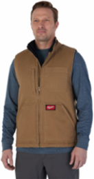 GRIDIRONâ„¢ Sherpa-Lined Vest - Brown 2X