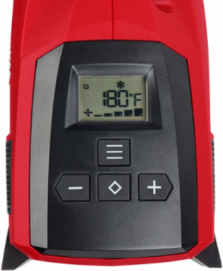 Variable Temperature Heat Gun 120-1150°F, 2 lbs, Electric, 8 ft Cord