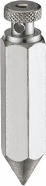 Steel Plumb Bob 5 oz, 5.94 Inch Length, 3.81 Inch Width, Corrosion-Resistant