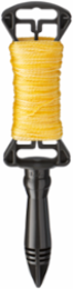 100 ft Gold Nylon Twisted Line with Reel, 0.06 Inch Diameter