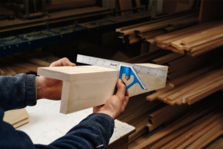 12 Inch True Blue® Combination Square, Stainless Steel Blade, BLADE-LOCK™