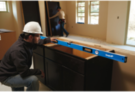 96 Inch True Blue Box Level, Box Beam, 0.0005 in. Accuracy, Aluminum