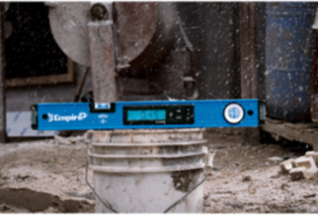 24 Inch True Blue Magnetic Digital Box Level - IP65 Rated, Dual Backlit Display