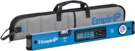 24 Inch True Blue Magnetic Digital Box Level - IP65 Rated, Dual Backlit Display