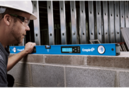 48 Inch True Blue Magnetic Digital Box Level, IP65 Rated, Accuracy .0005 Inch