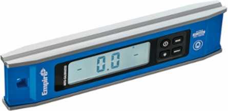 9 Inch Magnetic Digital Torpedo Level, Aluminum/Plastic, 0.1 in./inch Accuracy