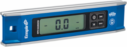 9 Inch Magnetic Digital Torpedo Level, Aluminum/Plastic, 0.1 in./inch Accuracy