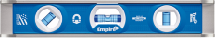10 Inch True Blue Magnetic Torpedo Level with DUAL-PITCH™ Vials