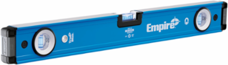 24 Inch True Blue Magnetic Box Level - Aluminum, 0.0005 in/in Accuracy