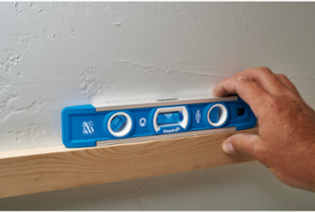 9 Inch Magnetic Torpedo Level, Aluminum Frame, .0005 Level Accuracy