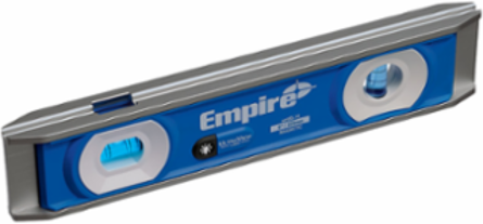 9 Inch UltraView LED Torpedo Level, Aluminum, IP54 Rated, .0005 in Accuracy