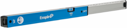 eXT Extendable True Blue Box Level 24-40 Inch, Aluminum, 0.0005 in/in Accuracy