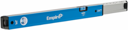 eXT Extendable True Blue Box Level 24-40 Inch, Aluminum, 0.0005 in/in Accuracy