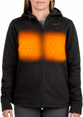 M12™ Women's Heated Hoodie - Black XS
