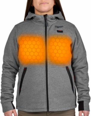 M12™ Women's Heated Hoodie - Gray M