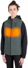 M12 Women's Heated AXIS Vest - Medium, 2 Heating Zones, Water Resistant