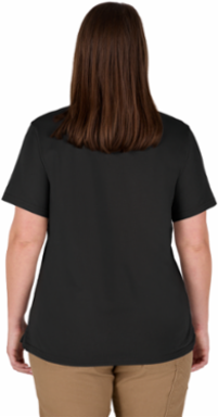 Women's GRIDIRON™ Pocket T-Shirt - Short Sleeve Black M