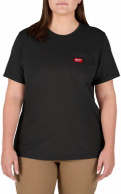 Women's GRIDIRON™ Pocket T-Shirt - Short Sleeve Black S