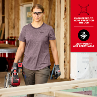 Women's FREEFLEX™ Hybrid Tee - Short Sleeve Black XL