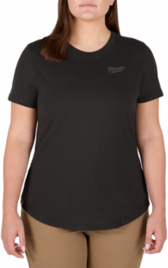 Women's FREEFLEX™ Hybrid Tee - Short Sleeve Black XL
