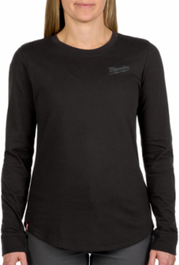 Women's FREEFLEX™ Hybrid Tee - Long Sleeve Black XL