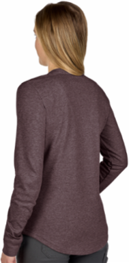 Women's FREEFLEX™ Hybrid Tee - Long Sleeve Purple S