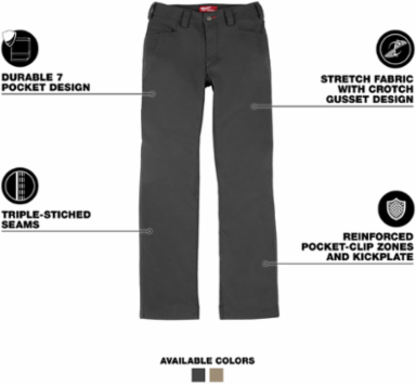 Women's Work Pants - Gray 14