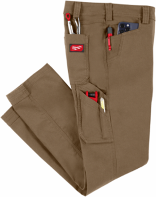 Women's Work Pants - Khaki 2