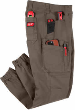 Women's GRIDIRON™ Double Knee Jogger Pants - Brown 14