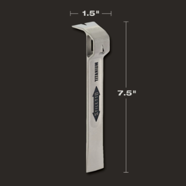 STILETTO® 7.5" Titanium Glazer Bar