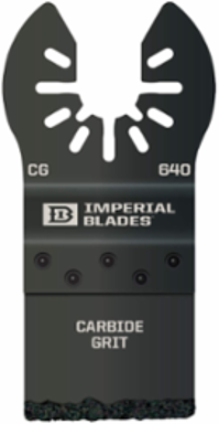 One Fit 1-1/4 Inch Carbide Grit Plunge Cut Blade - Universal Compatibility