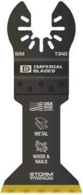 One Fit 1-3/4 Inch Storm Titanium Oscillating Blade, Bi-Metal