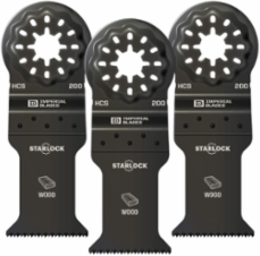 StarlockTM 1-3/8 Inch HCS Standard Wood Blade, 3 Pack