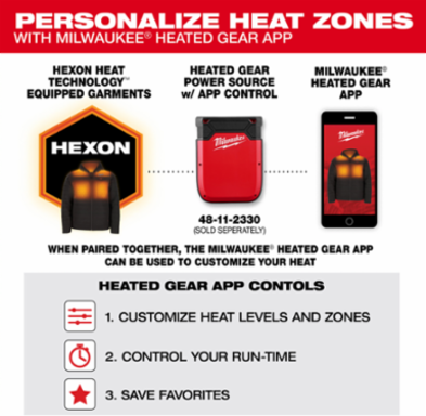 M12 Heated TOUGHSHELL Jacket 2X-Large with HEXON HEAT TECHNOLOGYTM