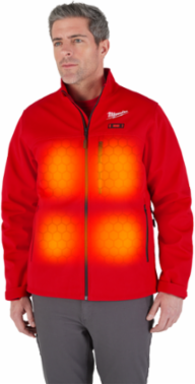 M12 Heated TOUGHSHELL Jacket 3X - 12V, 5 Heating Zones, Water Resistant