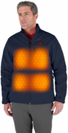 M12 Heated TOUGHSHELL Jacket 2X - Hexon Heat Tech, 12V, 5 Heating Panels