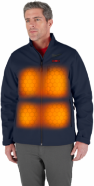 M12 Heated TOUGHSHELL Jacket - Large, 5 Heating Panels, Water Resistant