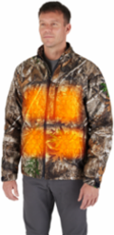 M12 Heated QUIETSHELL Jacket Kit Camo XL, 3 Heating Zones, 12V, Water Resistant