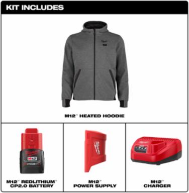 M12™ Heated Full-Zip Hoodie