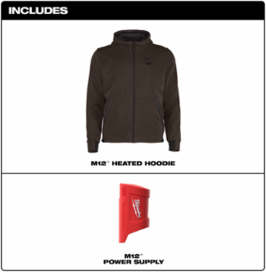 M12™ Heated Full-Zip Hoodie