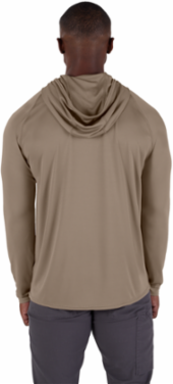 WORKSKIN™ Hooded Sun Shirt - SANDSTONE 2X