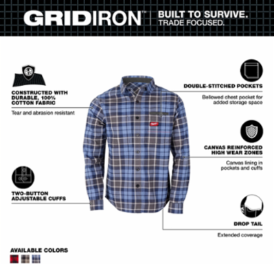GRIDIRON™ Flannel Shirt