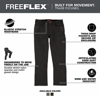 FREEFLEX™ Tech Pants - Black 3632
