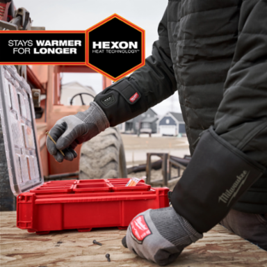 Heated Work Glove Liners- Black L