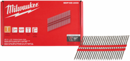 Milwaukee® 16D 3” x .131” Collated Duplex Nails