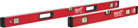 REDSTICK™ Box Level Set - 24 Inch & 48 Inch, 3 Vials, Aluminum Frame